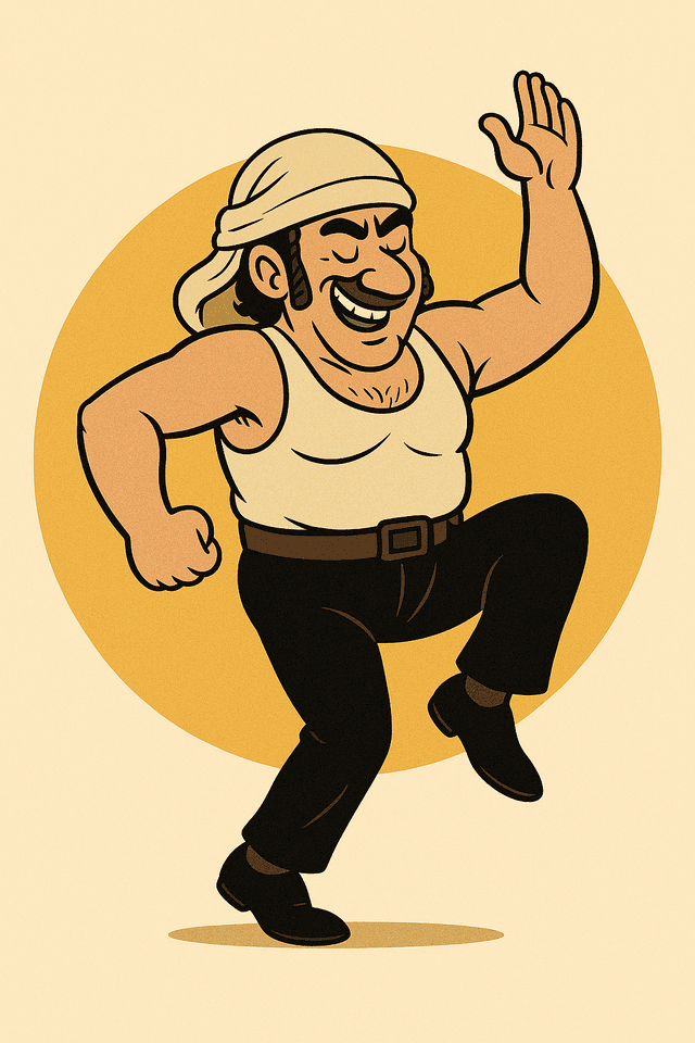 Costalero bailando